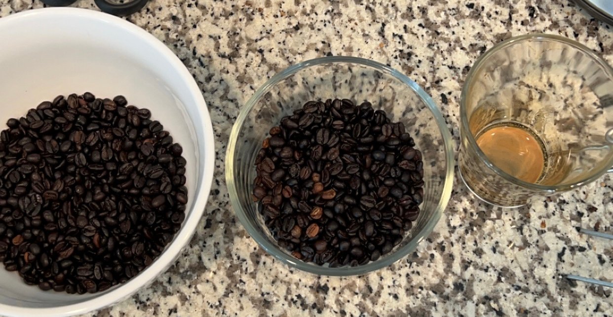 Roasted Home Grown Coffee